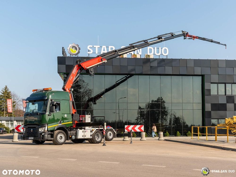 Renault T440 6x2 Fassi F485RA.2.26XE-Dynamic HDS Żuraw Fly Jib Siodło - 2