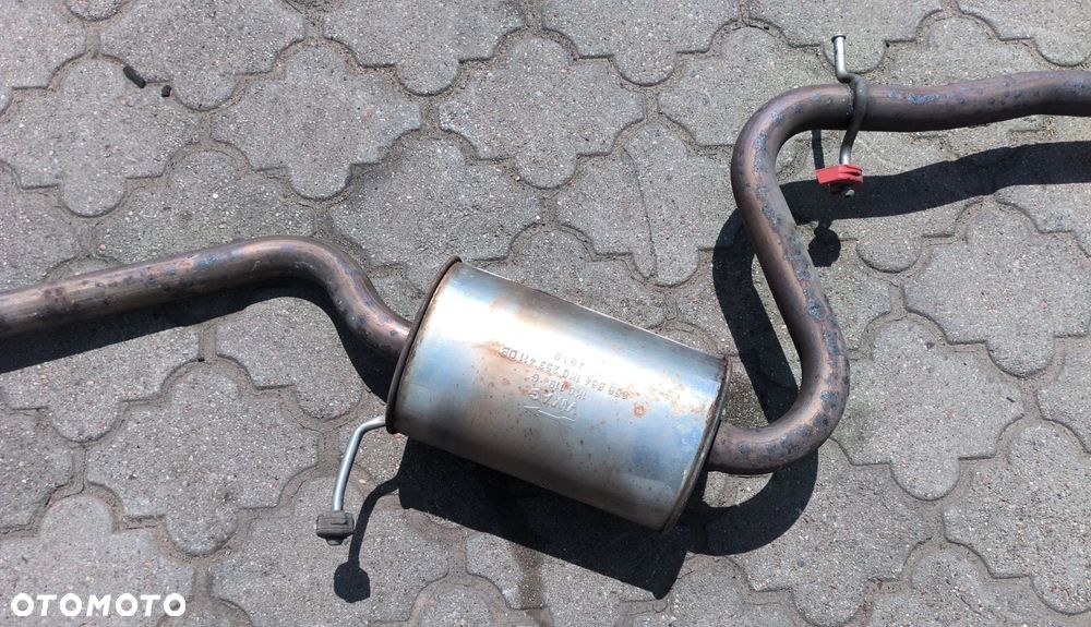 Jetta VI tłumik wydech końcowy środkowy 1,2TSI Golf VI 2010-18r Volkswagen - 3