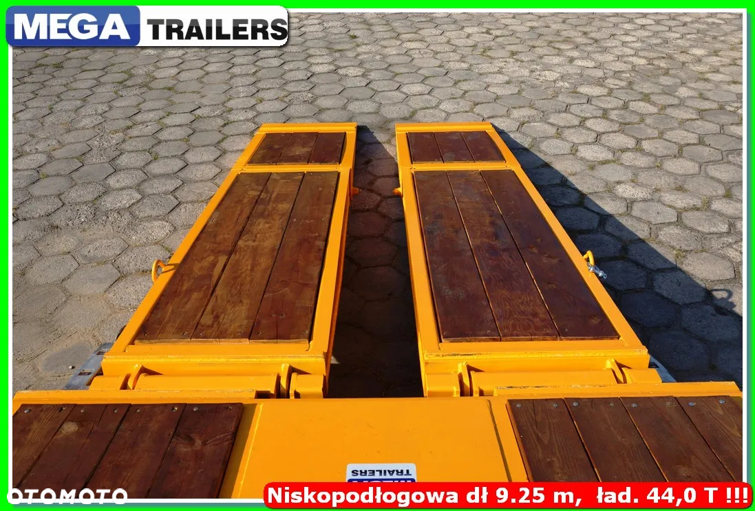 Mega Niska podłoga, DMC 54 T, oś skrętna, najazdy HYDRULICZNE 4,0 M !!! - 13