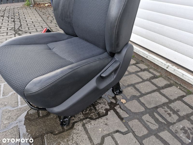 toyota verso i 1 lift fotel kierowcy lewy przód przedni półskóra uk - 8