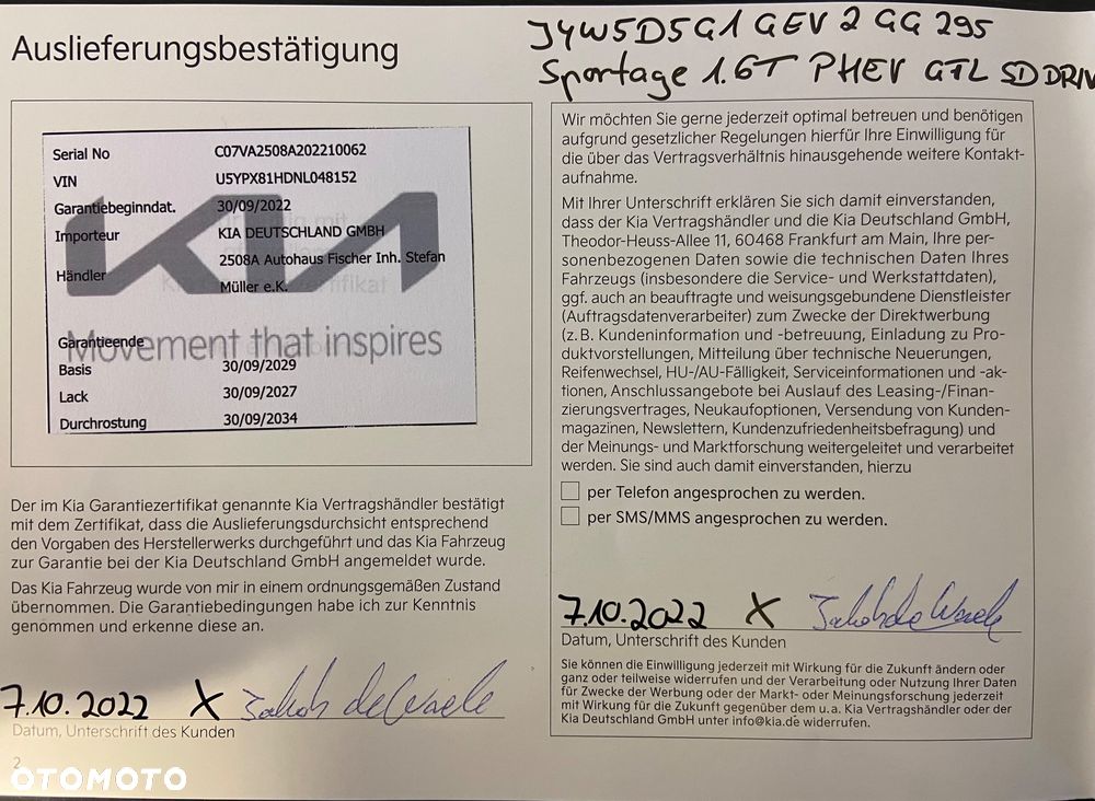 Kia Sportage 1.6 T-GDI AWD Plug-in Hybrid Paket GT-Line - 38