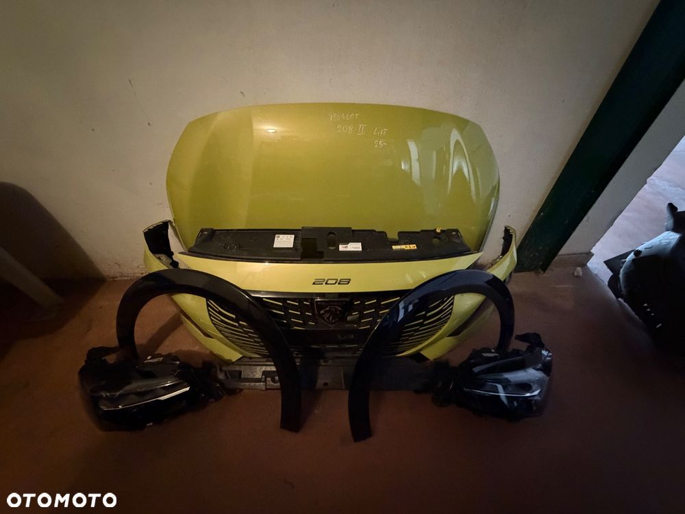 Peugeot 208 II 23- Zderzak Przód Kompletny 6pdc  Maska Lampa Prawa Lewa Belka - 1