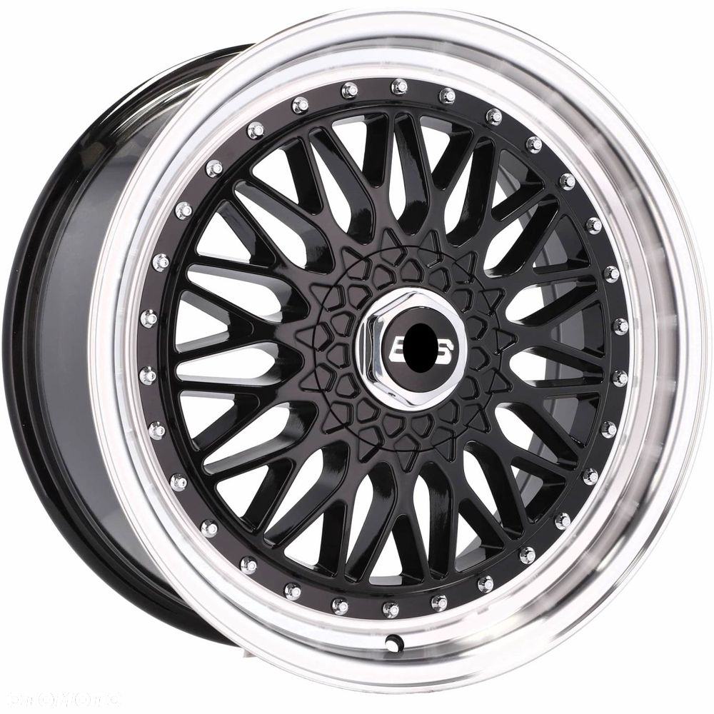 4x Felgi 18 Styl BBS RS m.in. do MERCEDES E W124 C124 W210 W211 SLK R170 R171 CLK - BY479 (XF135) - 3