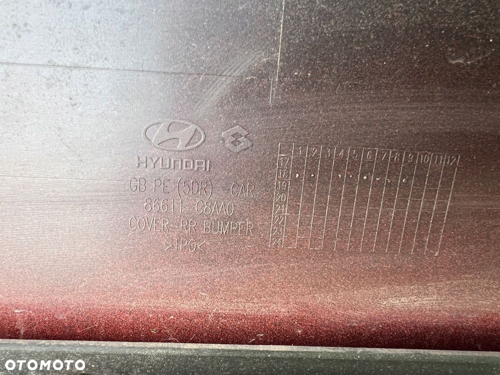 HYUNDAI I20 II 2 LIFT 2018- ZDERZAK TYŁ - 13