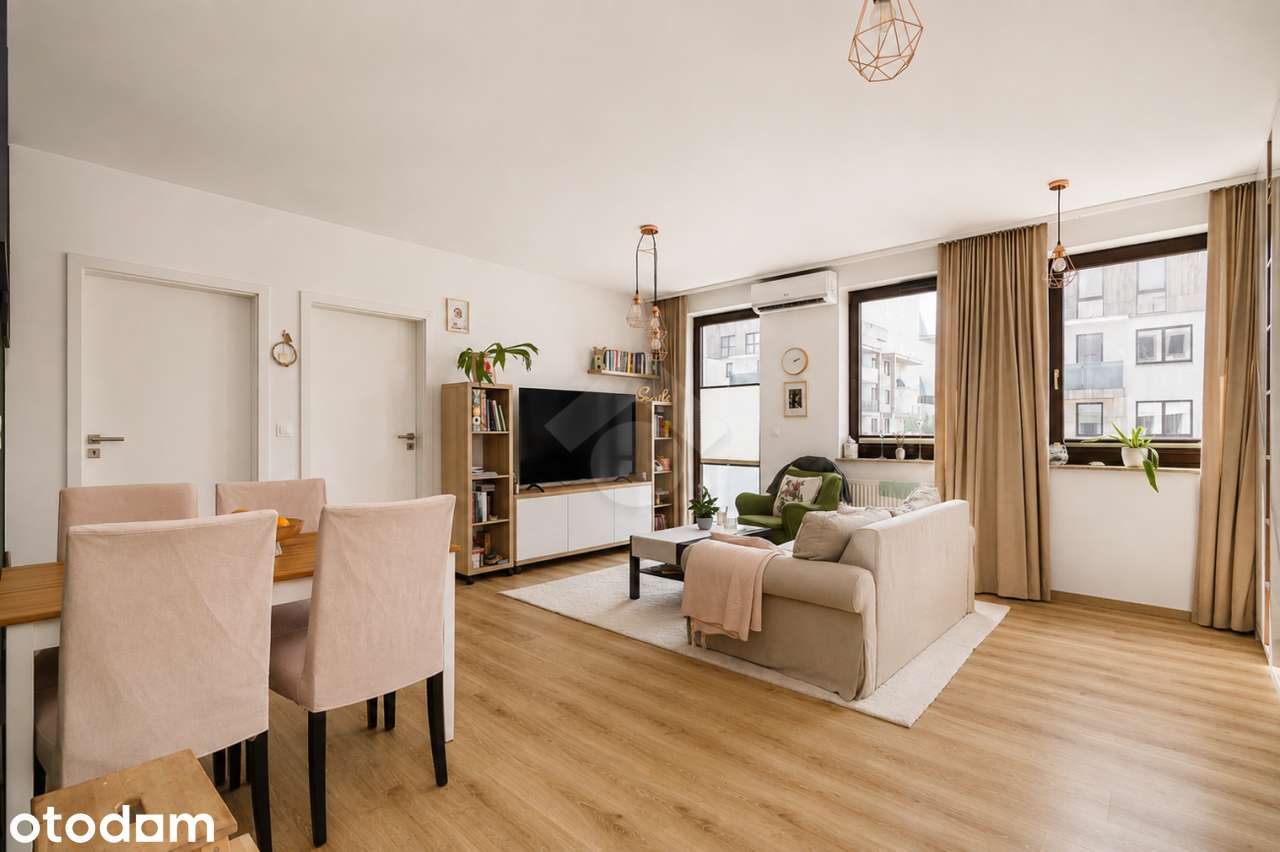 Apartament z narożnym balkonem w kompleksie Cordia Cystersów Garden