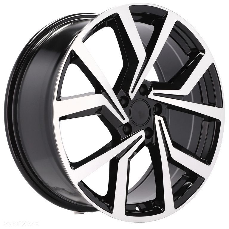 4x Felgi 18 VW Golf Alltrack Variant T-ROC Tiguan Touran Passat SKODA Octavia - B1154 (FBX157) - 7