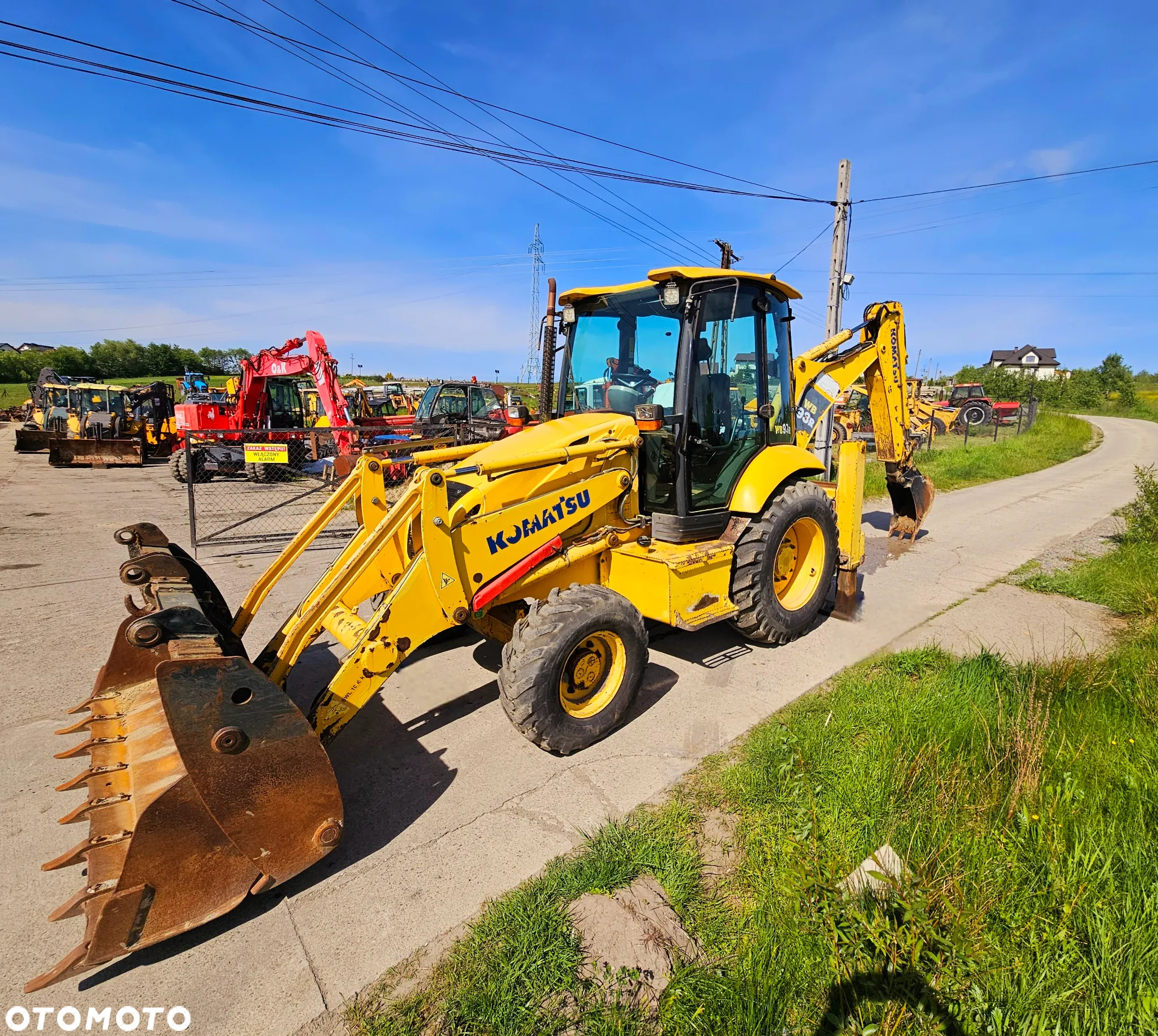Komatsu WB93R* KOPARKO ŁADOWARKA KOMATSU WB93R*LEASING* ZAMIANA* SKUP* - 2