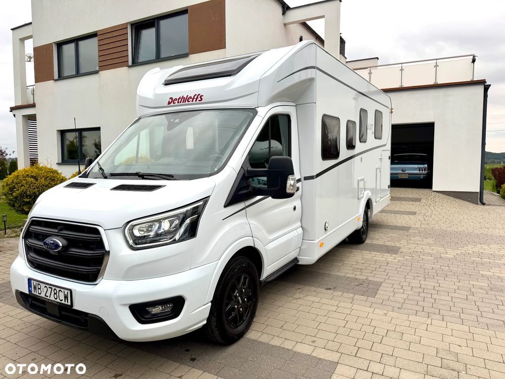 Dethleffs T7055DBL 2024 jak NOWY piękny kamper półintegra 4os bdb doposaż. 165KM - 3