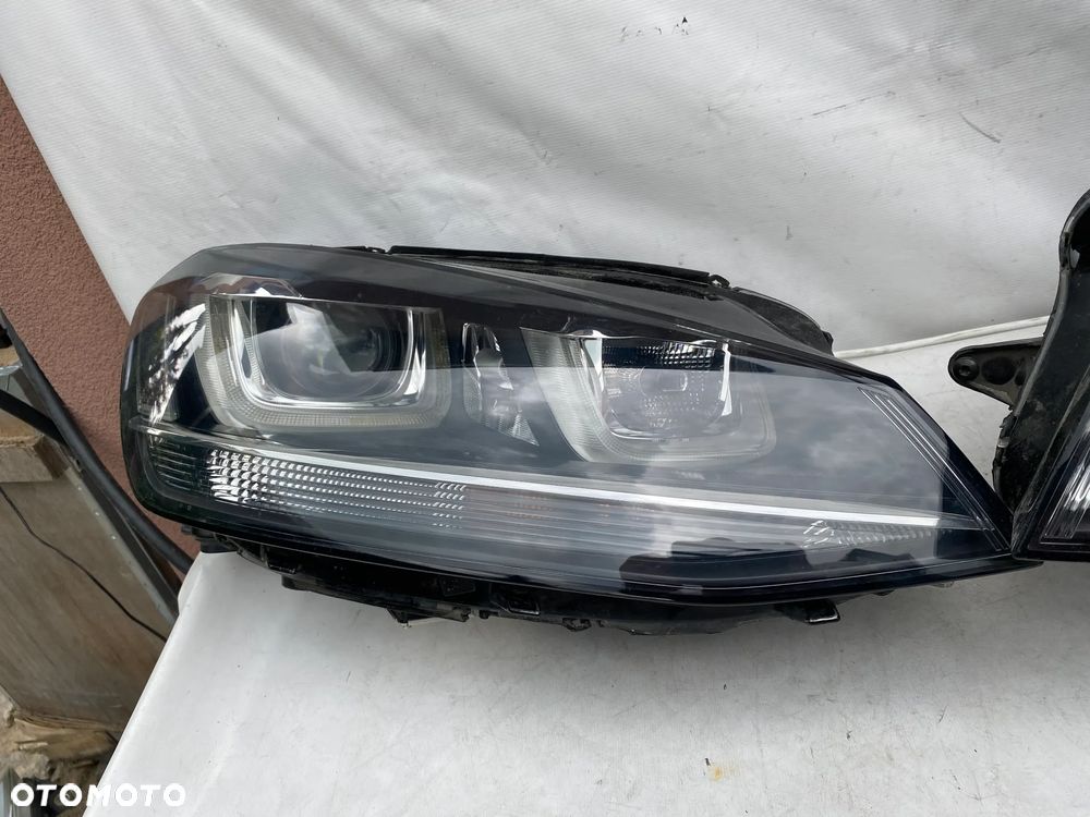 lampy golf 7 bi xenon skrętny led z modułami komplet eu całe - 4