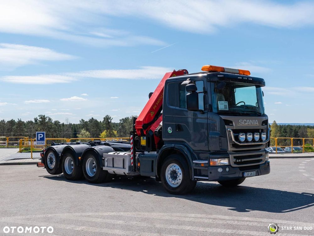 Scania G400 8x4 PALFINGER PK 34002 SH, HIAB XR20ZL53 HDS Żuraw Hakowiec - 8