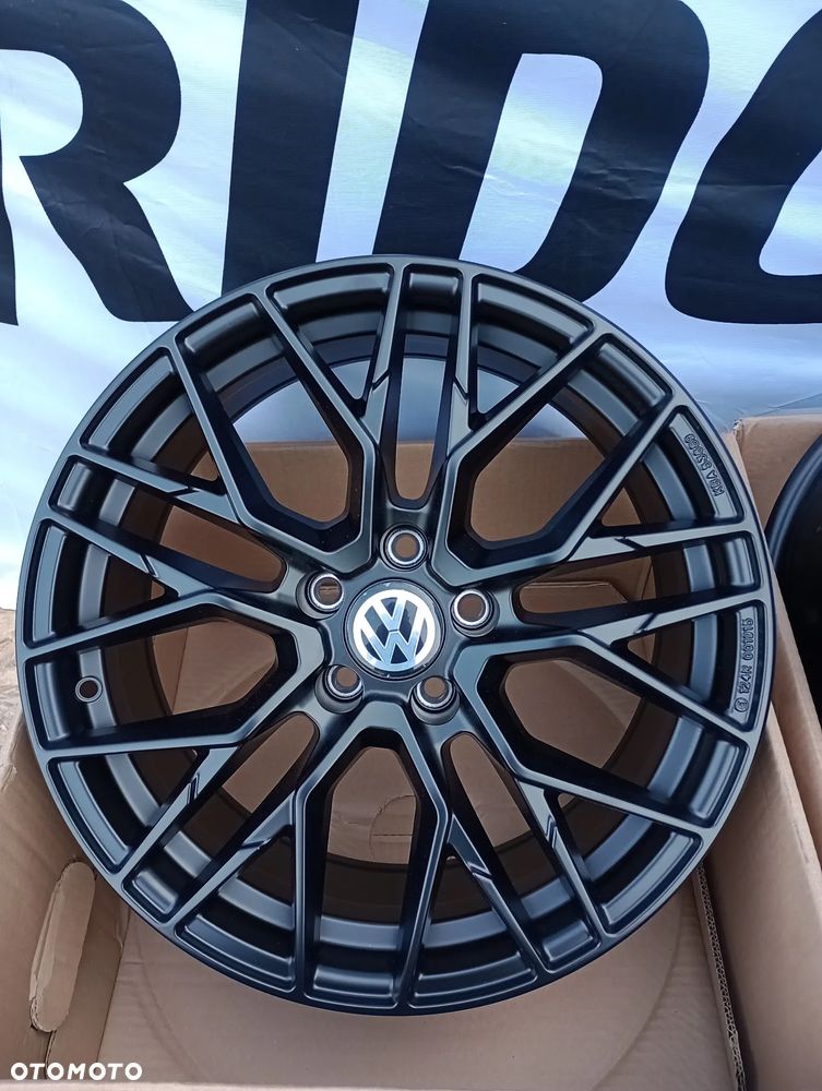 FELGI ALUMINIOWE NOWE  5x112 R18 8J ET30 VOLKSWAGEN GOLF JETTA PASSAT SCIROCCO SHARAN TIGUAN TOUAREG TOURAN ARTEON CC CADDY T-ROC - 5
