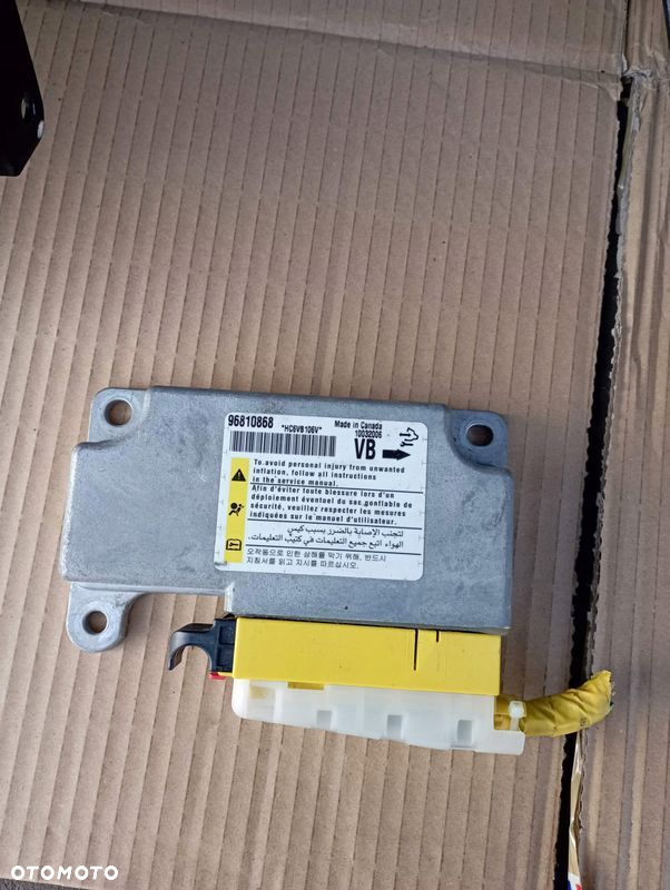 OPEL ANTARA KONSOLA AIRBAG SENSOR PASY KOMPLET EUROPA - 4