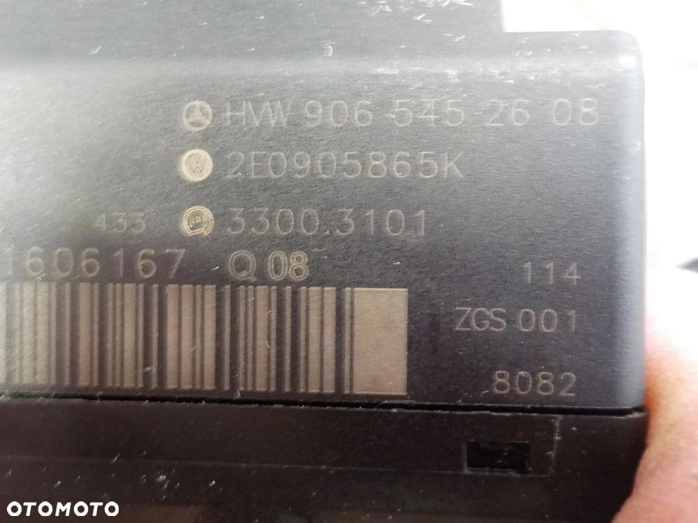 VW CRAFTER STACYJKA KLUCZ WKŁADKA 2E0905865K - 3