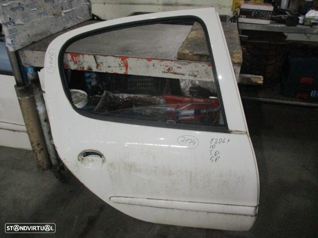 Porta POR2174 PEUGEOT 206+ 2010 5P BRANCO TD - 1