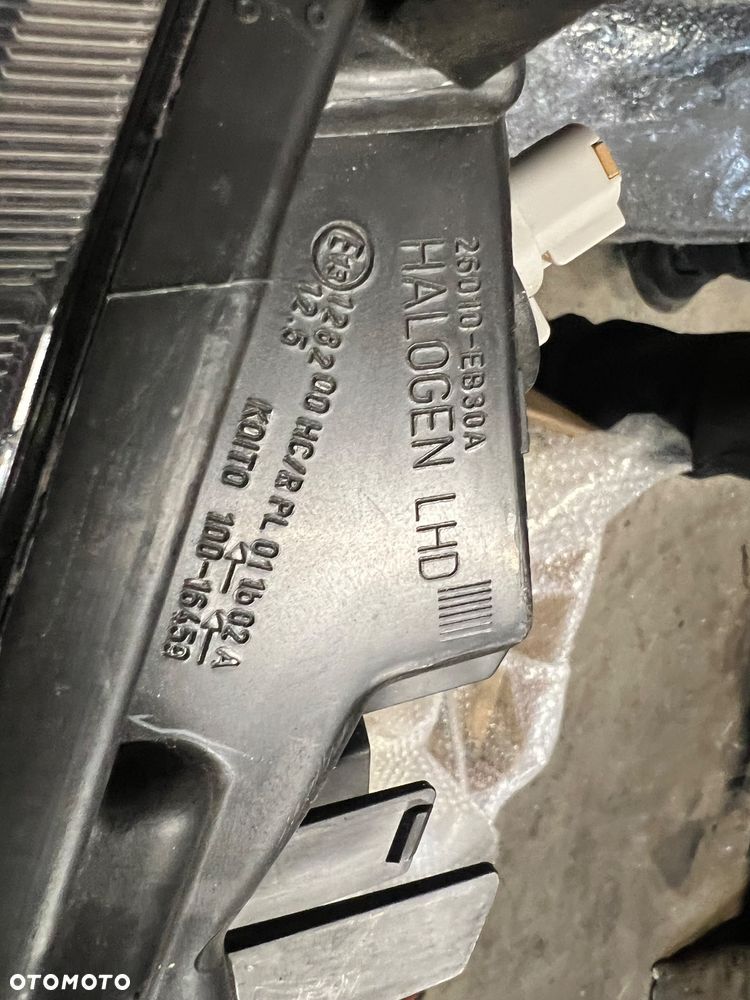 Lampa przednia prawa nowa Nissan Navara d40 oryginalna - 5