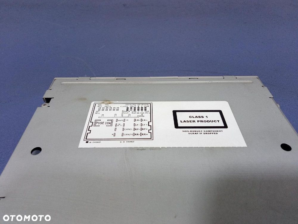 SKODA ROOMSTER FABIA II 5J RADIO CD FABRYCZNE OEM DANCE 5J0035161 - 7