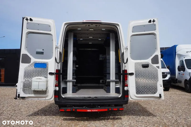 Volkswagen CRAFTER MOC177KM WZMOCNIONY DMC3.5t. HAK-3t. SORTIMO ZABUDOWA INST.230V DRZWI 270' - 6
