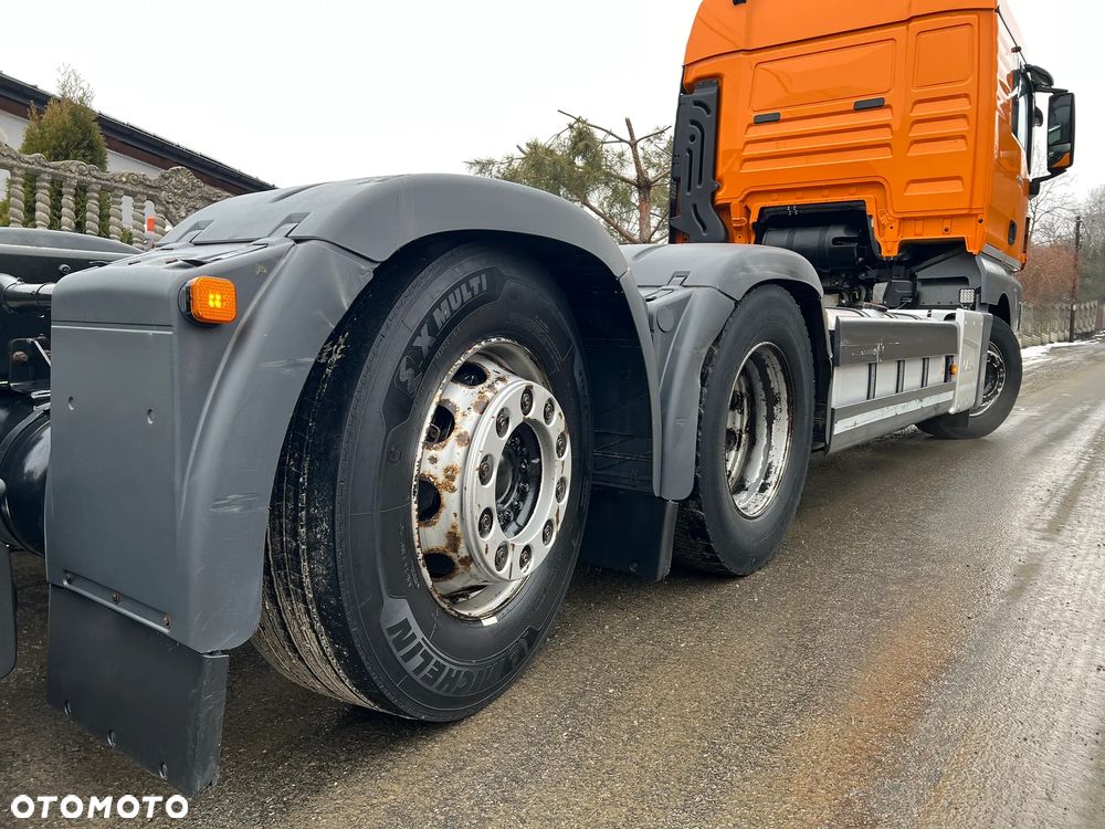 MAN TGX 26.500 * XLX * Euro 6 * INDIVIDUAL * Skrętna Oś * Poduszki Przód Tył * Winda * Rama do Zabudowy * Autolaweta * z Niemiec * Stan PERFEKCYJNY * - 21