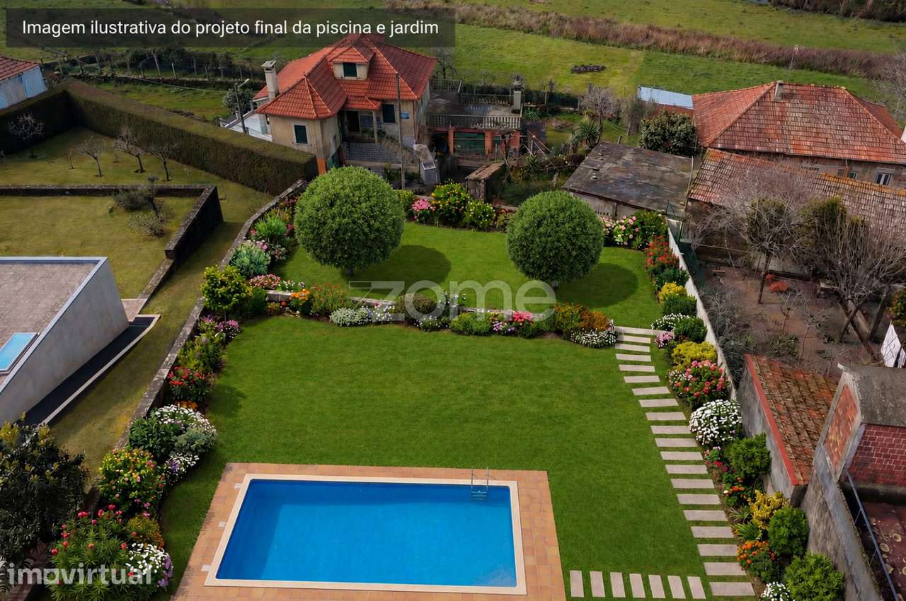 Moradia T4 Nova em Pedra com Piscina | Venade a 5 Minutos de Caminha - Grande imagem: 4/18
