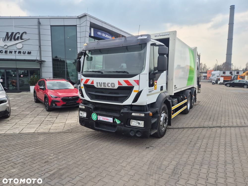 Iveco Stralis 330 EEV+ / FAUN VARIOPRESS 11 / PO SERWISIE / 1WŁ / BEZWYPADKOWY / MOCNA SKRZYNIA / MOŻLIWOŚĆ SAMEJ RAMY - 3