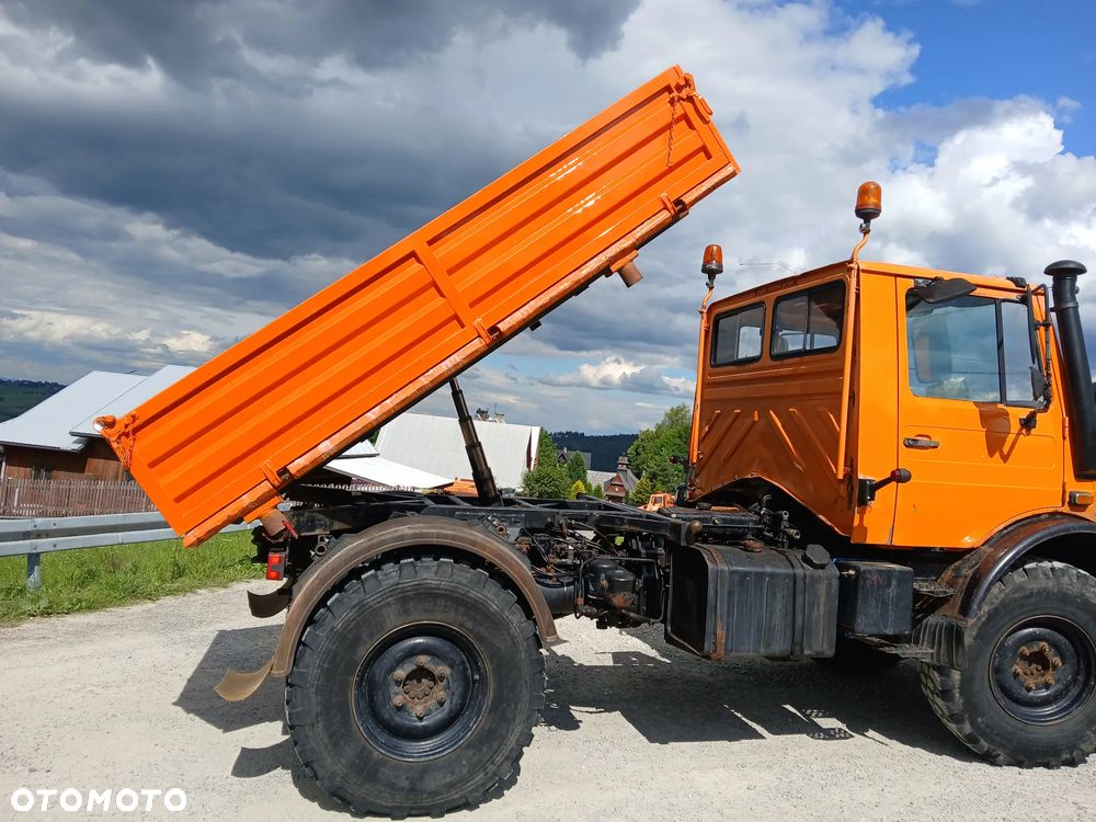 Mercedes-Benz Unimog 1450 4x4 Czołownica Ciagnik rolniczy - 6