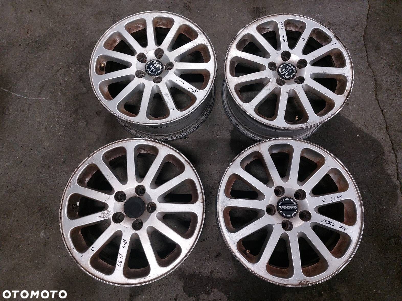 FELGA ALUMINIOWA 4 SZT VOLVO S80 I 3524367 5x108 7Jx16 ET49 FI65,1 - 1