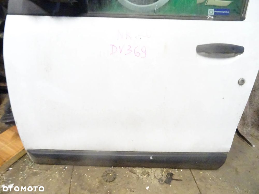 DACIA DOKKER LODGY DRZWI LEWE BIALE DV369 NR 20 SZYBA PODNOSNIK ZAMEK KLAMKA LISTWA BOCZNA CZESCI ROZNE PYTAC - 5