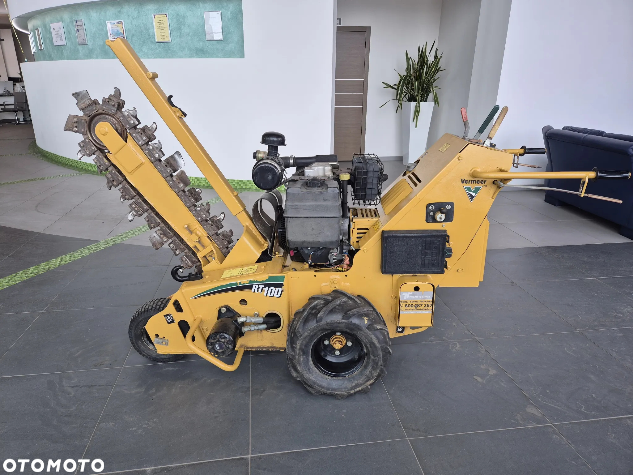 Vermeer RT 100 / PIŁA DO ROWÓW / MINI KOPARKA ŁANCUCHOWA / IDEALNY POD KABLE LUB RURY / SWIEZY SERWIS / NISKIE MTH! - 8