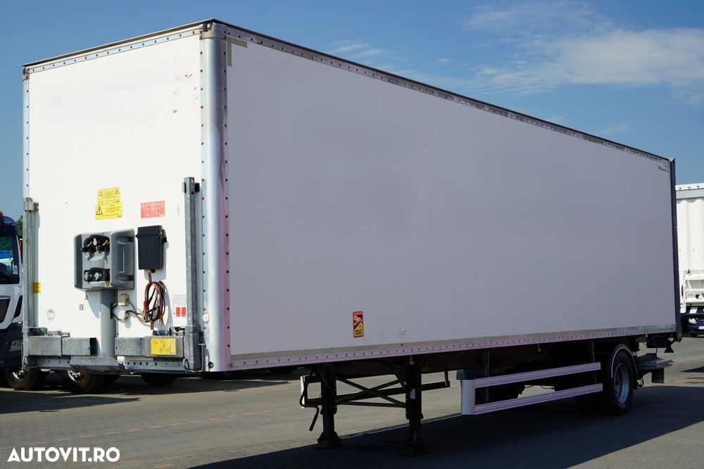 Fruehauf CONTAINER / DHOLLANDIA LIFT / PODEA RESISTENTĂ / - 3
