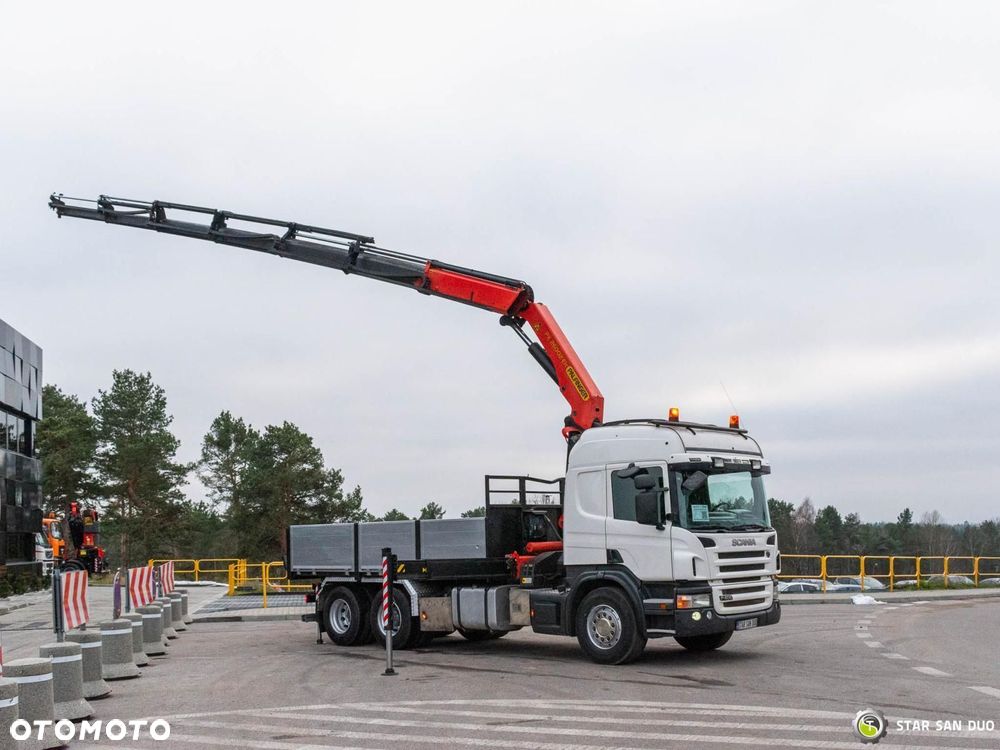 Scania P400 6x2 PALFINGER PK 26002 EH HDS Wywrotka Żuraw Crane - 4