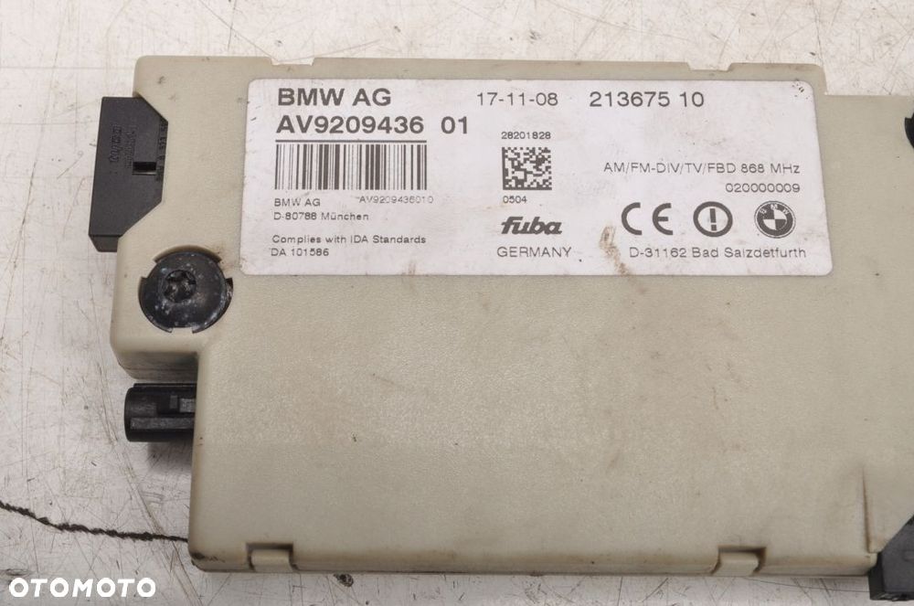 BMW 7 F02 WZMACNIACZ ANTENOWY 9209436 - 5