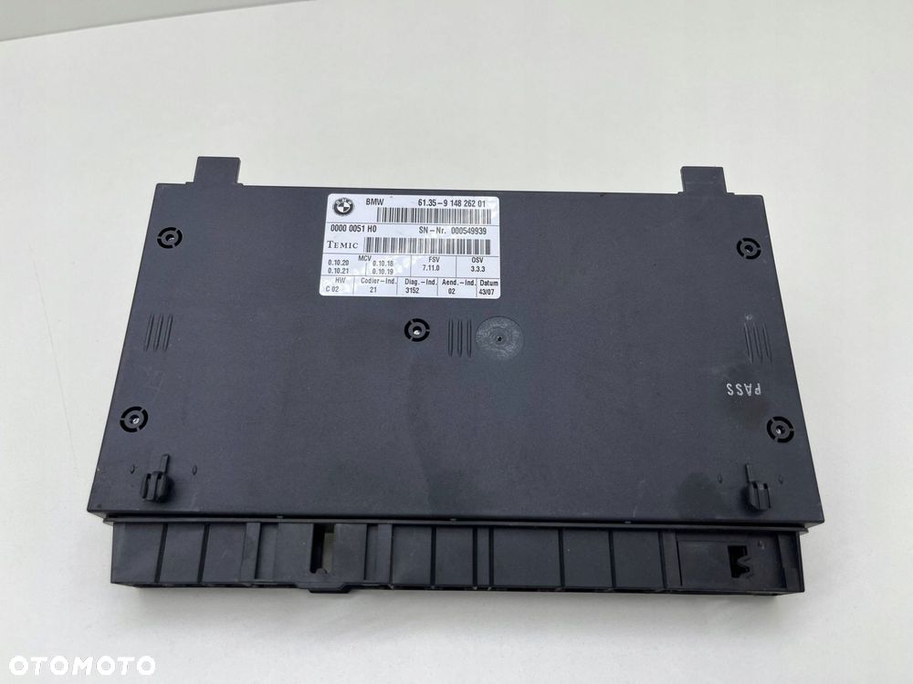 BMW X5 E70 7 E65 MODUŁ STEROWNIK FOTELA 9148262 - 1