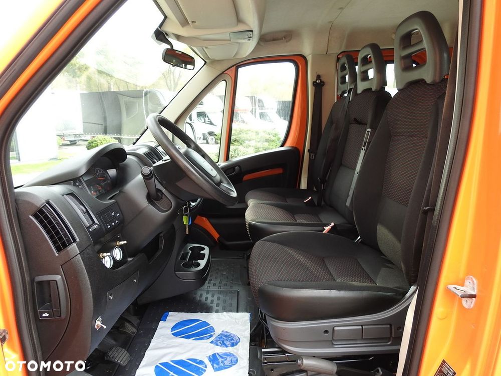 Peugeot BOXER SKRZYNIA PLANDEKA PODWÓJNA KABINA DOKA 7 MIEJSC KLIMATYZACJA PNEUMATYKA  140KM - 27