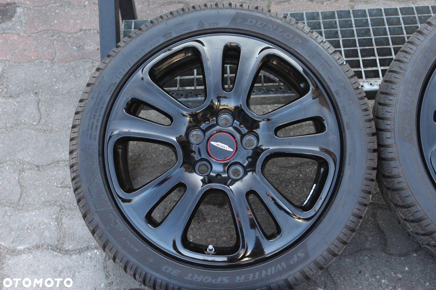 ORYG MINI ONE F55 17 5x112 ET45 TPMS ZIMA 185/50 8mm - 3