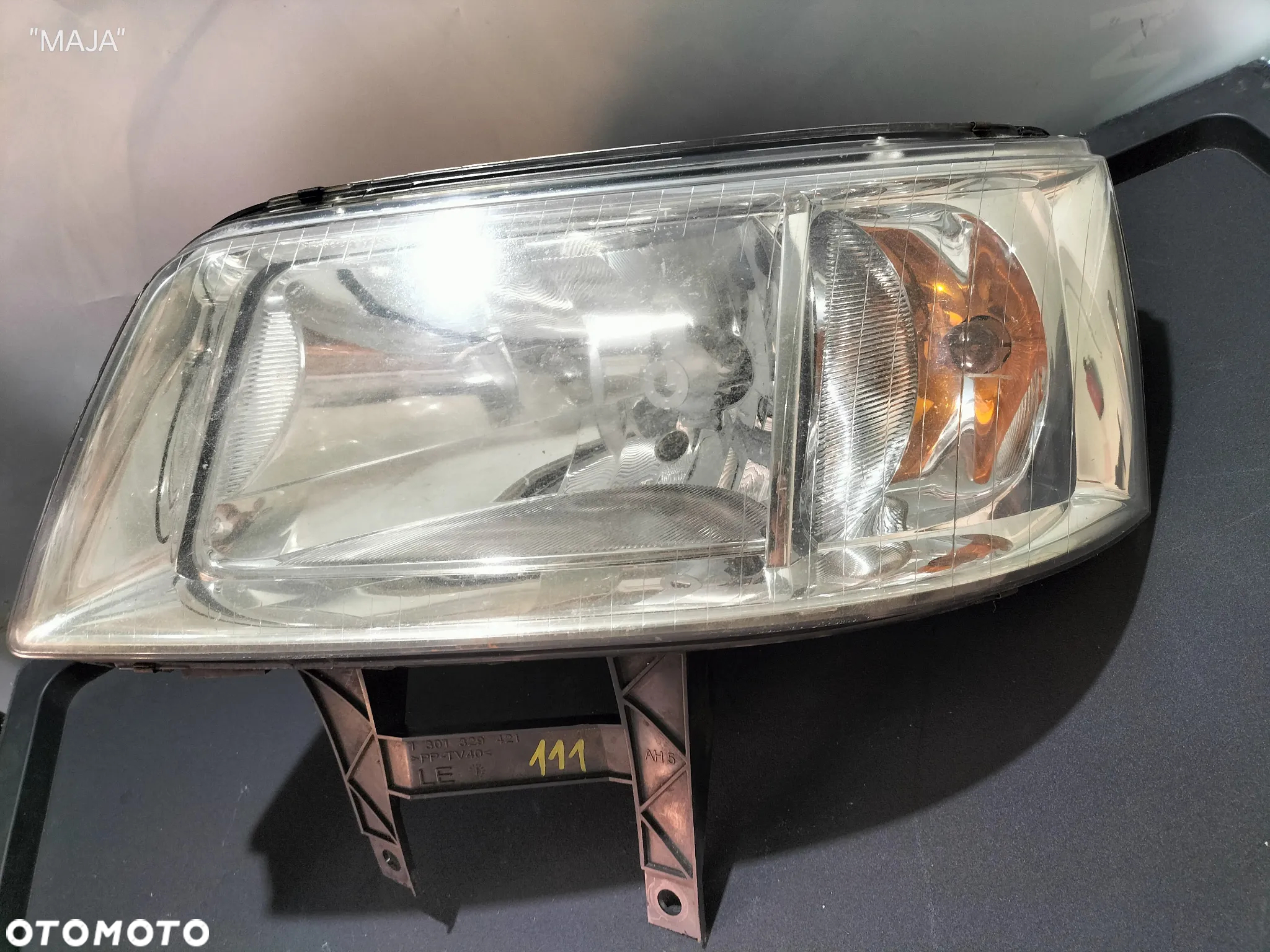 VW TRANSPORTER T5 7H1941015S LAMPA PRZEDNIA LEWA PRZÓD LEWY - 4