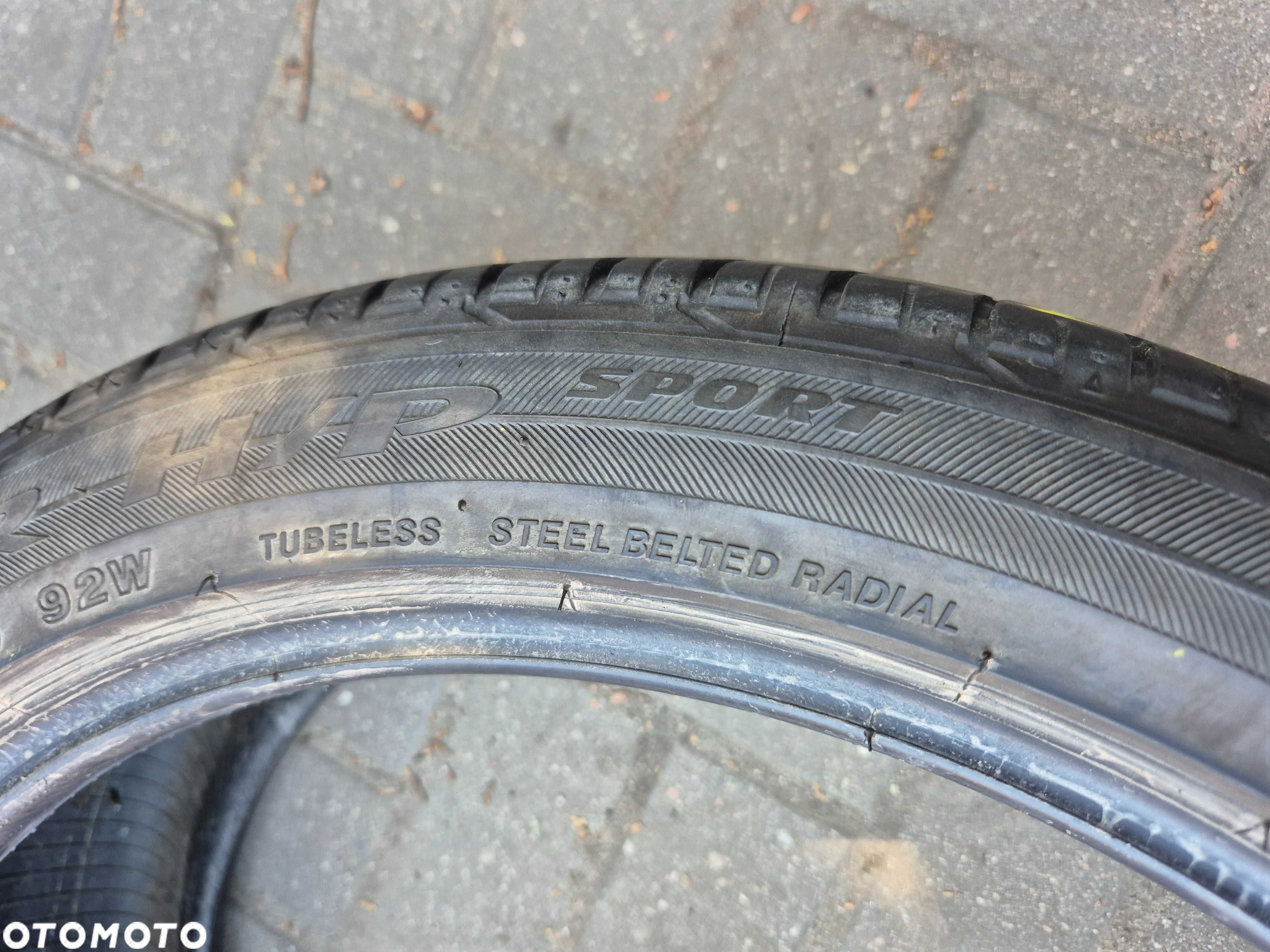 1x Bridgestone Dueler H/P Sport 225/45r19 92W 2020r 6,3mm N3037 - 6