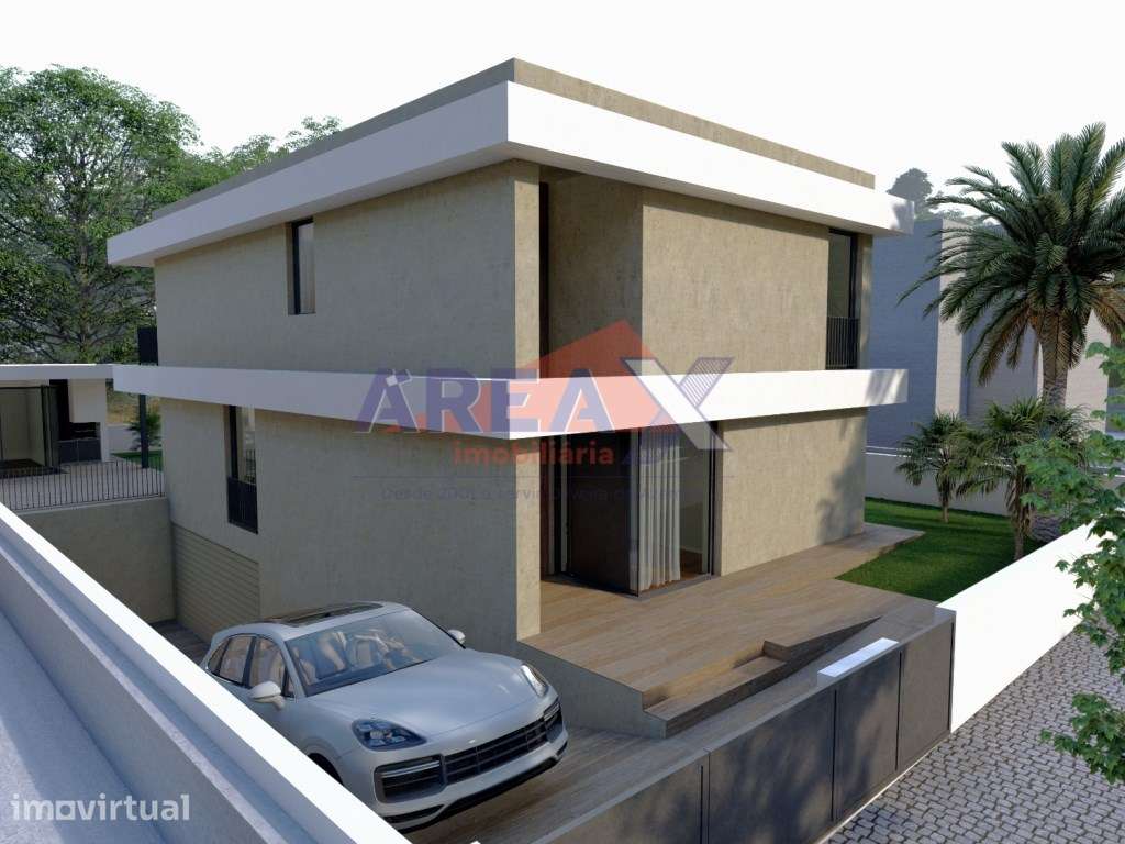Moradia Isolada, T4, de Arquitetura Moderna - em fase de pedreiro - Grande imagem: 3/25