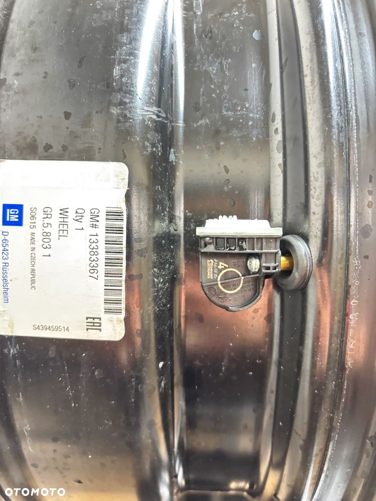 4 Felgi Stal Opel Astra K 16" +TPMS - 6