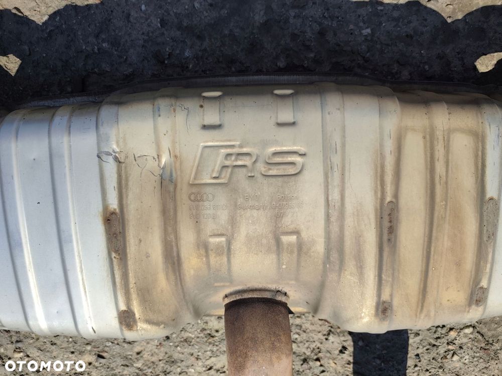 audi rs3 8y tŁumik koŃcowy kompletny 8v0253611d - 8