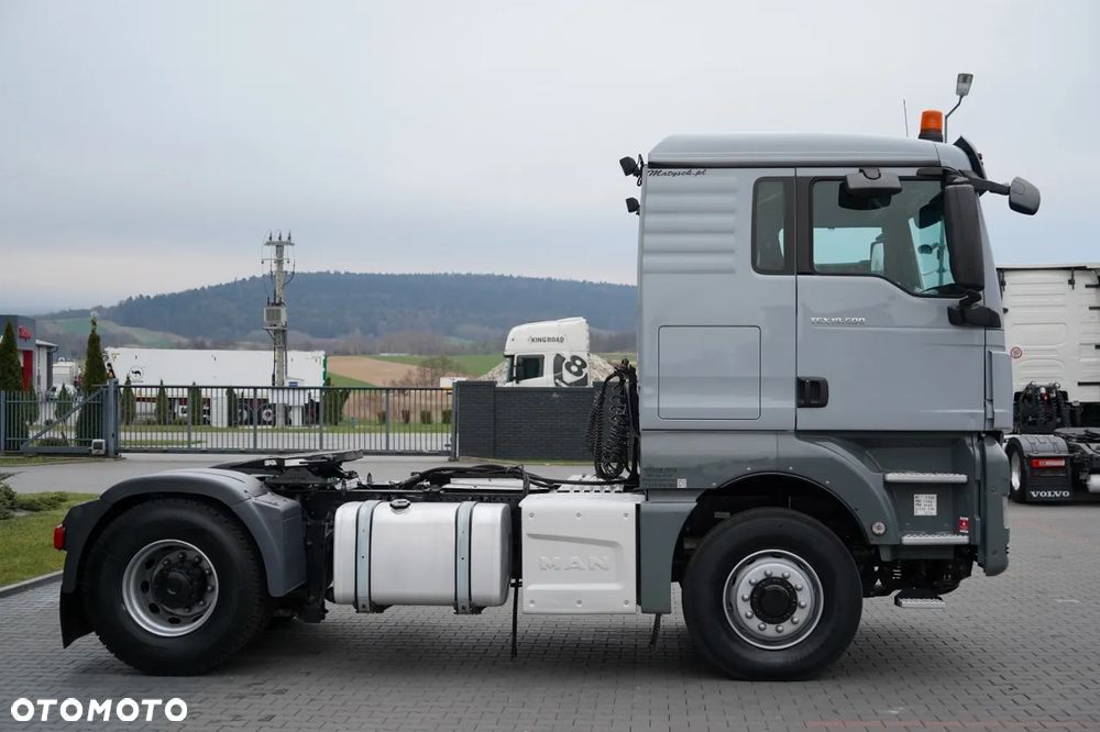 MAN TGX 18.500 / 4x4 / HYDRAULIKA / HYDRODRIVE / NISKA KABINA / OPONY 100% / EURO 6 / - 10