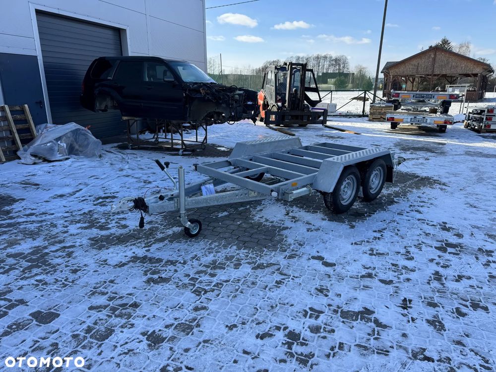 Niewiadów pod agregat prądotwórczy nowa przyczepa 2700kg 307x134cm FV 23% - 4