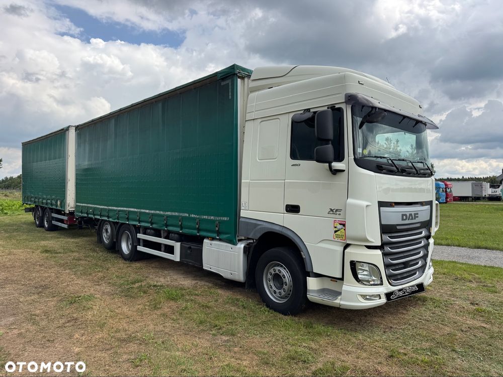 DAF XF 460 6X2 Euro 6 Zestaw Z Przyczepą 38 Palet Przejazdowy Dach Zsuwany - 2