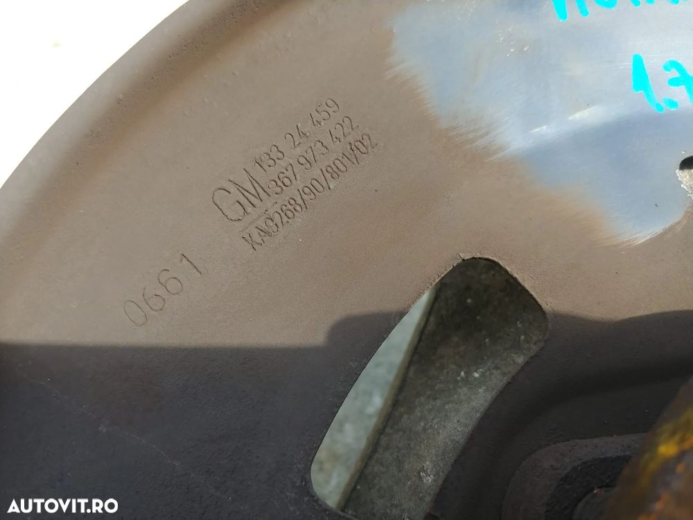 fuzeta dreapta fata opel astra j 1.7 cdti  13324459 - 3