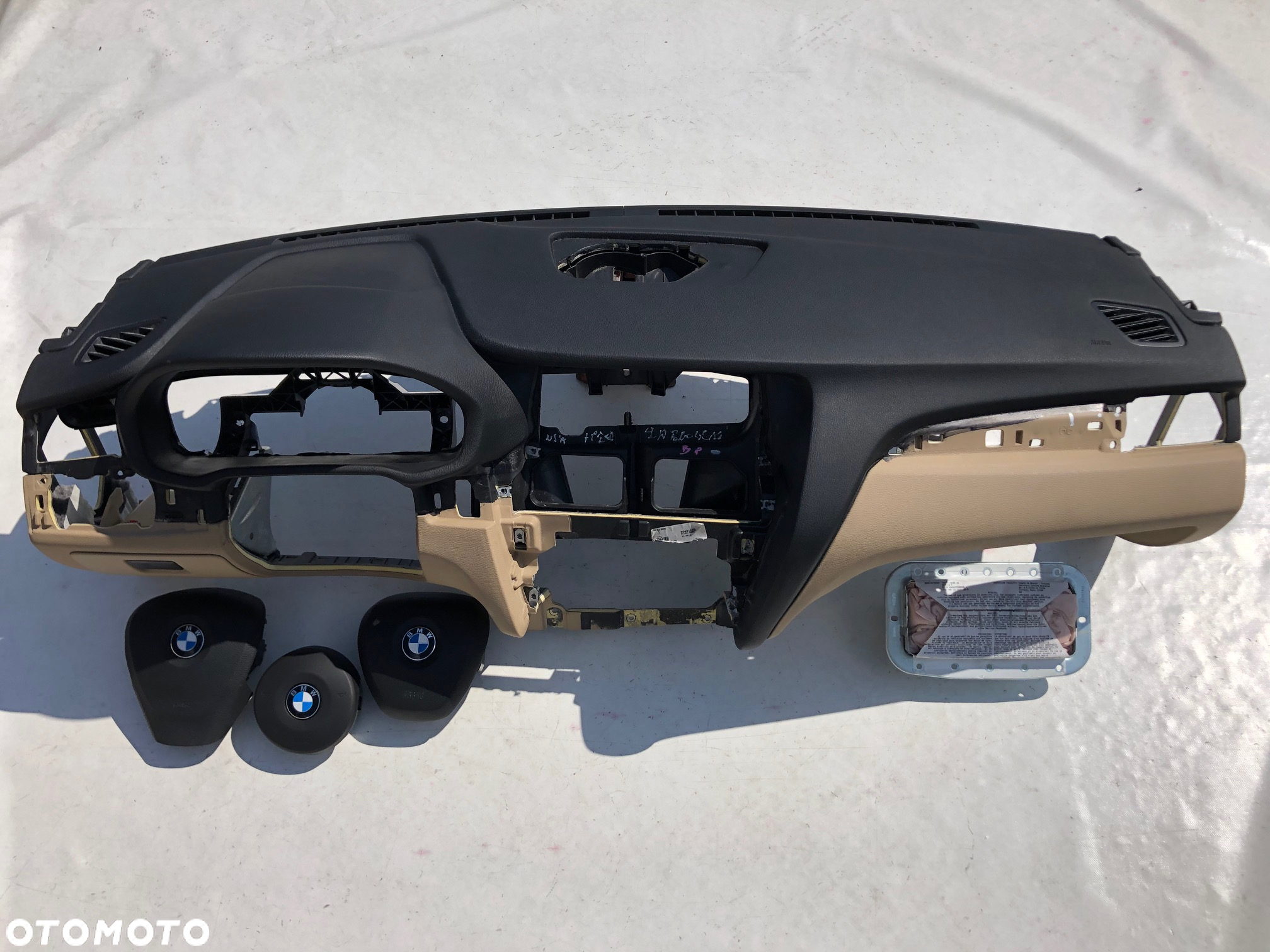BMW X3 F25 X4 F26 DESKA KONSOLA KOKPIT PULPIT PÓLKA PARPAET AIRBAG KURTYNA naprawa regeneracja NA WYMIANE OD RĘKI NA MAGAZYNIE Raz2 !!! - 7
