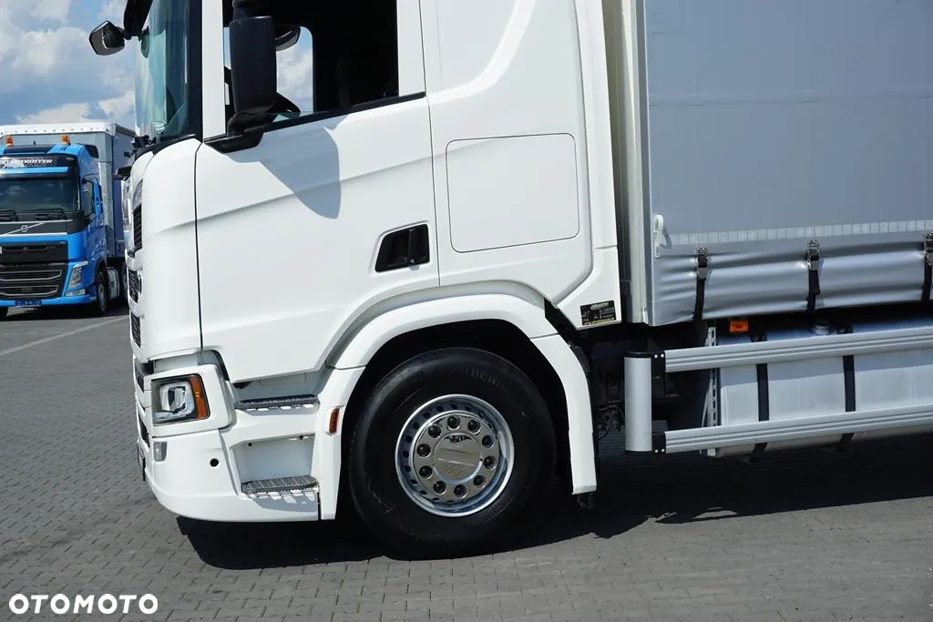 Scania R 410 / ACC / E 6  / FIRANKA + WINDA / DŁ. 9,5 M / 23 PALETY / RETARDER - 32