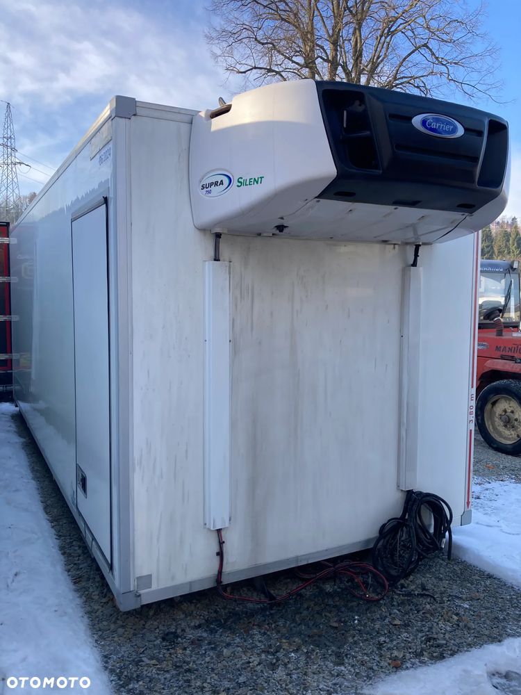 Zabudowa kontener chłodnia izoterma magazyn, Carrier 750 - 5