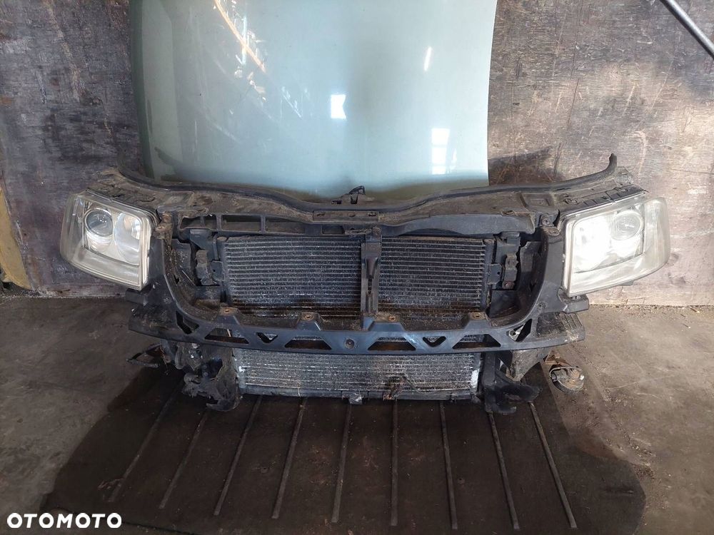 KOMPLETNY PRZÓD MASKA ZDERZAK LAMPA PAS VOLKSWAGEN PASSAT B5 FL LA6W - 10