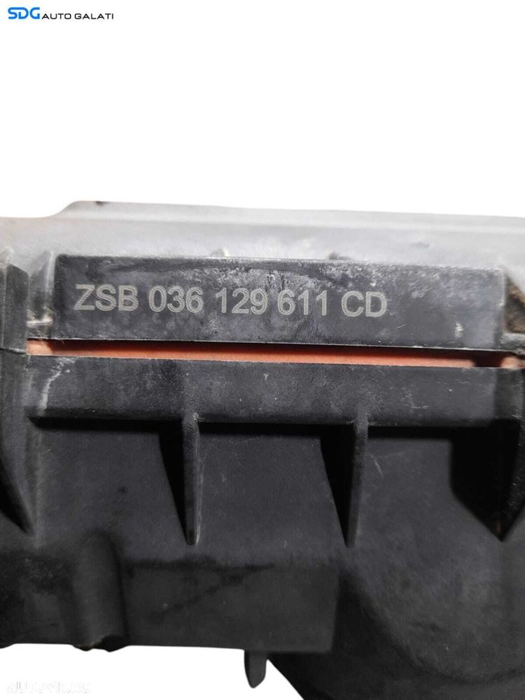 Carcasa Filtru Aer Volkswagen Golf 5 1.6 CCSA BSF BGU BSE 2004 - 2008 Cod 036129611CD 036129620H [N0852] - 7