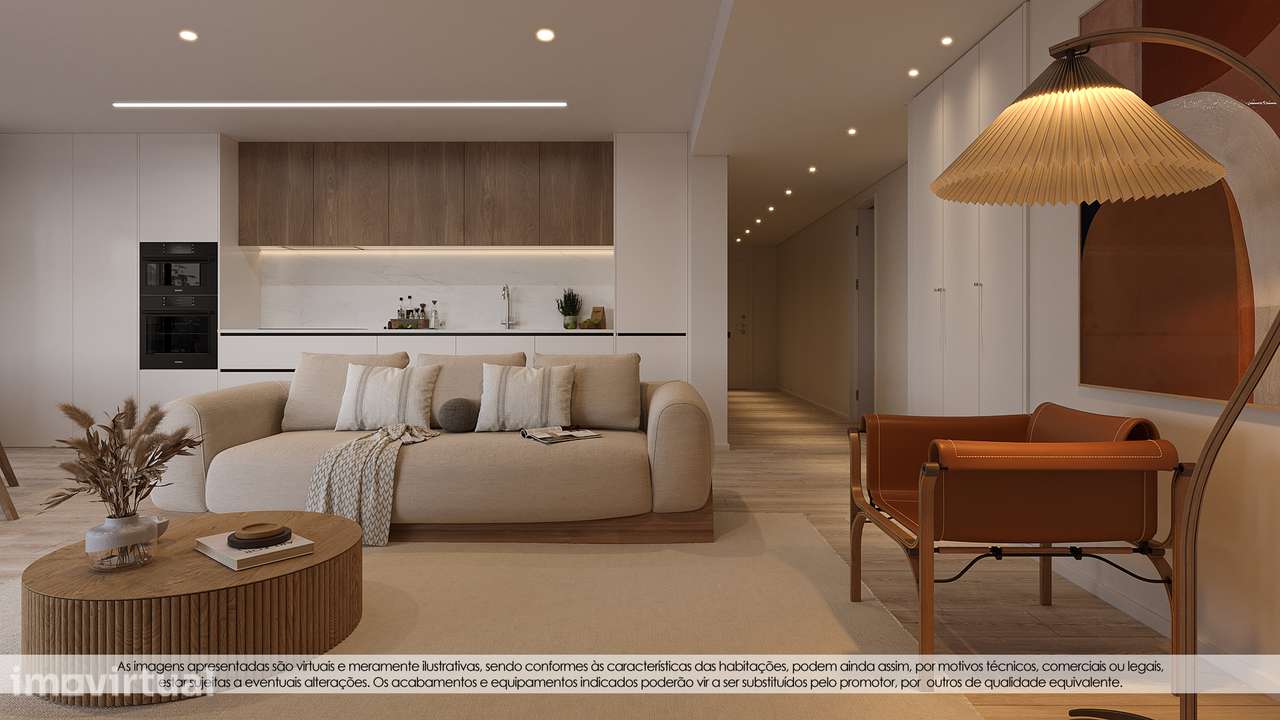 Apartamento T3 Duplex em Construção – Custóias, Matosinhos - Grande imagem: 3/28