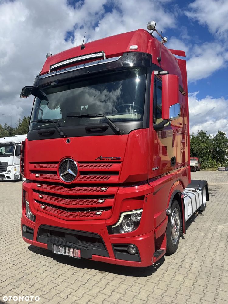 Mercedes-Benz Actros 1848 Gigaspace Lowdeck 500 tys km Klima parkingowa Ksenony Airbag Ledy - 1